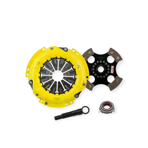 ACT Xtreme Race Rigid 4-Pad Clutch Kit for 1990-1991 Geo Prizm - Lunaticsco