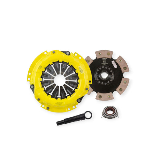 ACT Xtreme Race Rigid 6-Pad Clutch Kit for 1990-1991 Geo Prizm - Lunaticsco