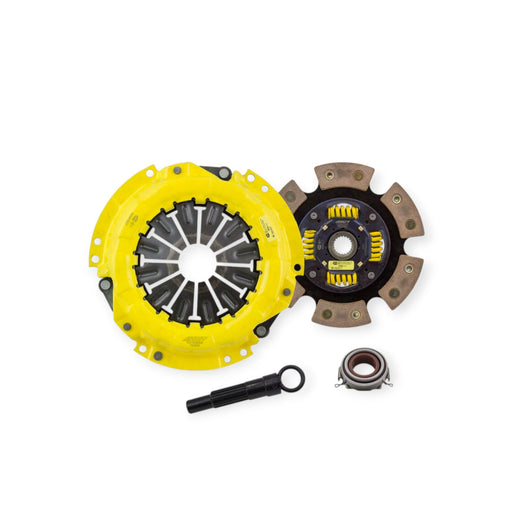 ACT Xtreme Race Sprung 6-Pad Clutch Kit for 1990-1991 Geo Prizm - Lunaticsco