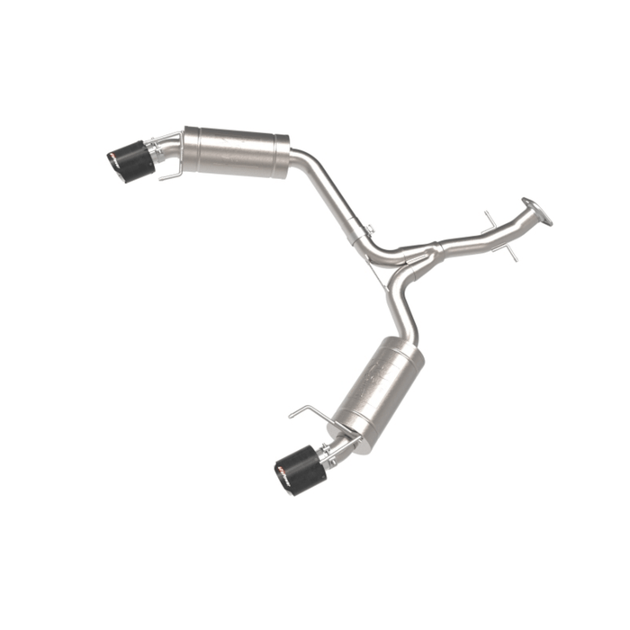 aFe POWER Takeda Axle - Back Exhaust w/ Carbon Tips (Lexus IS250/IS350 06 - 13) - Lunaticsco