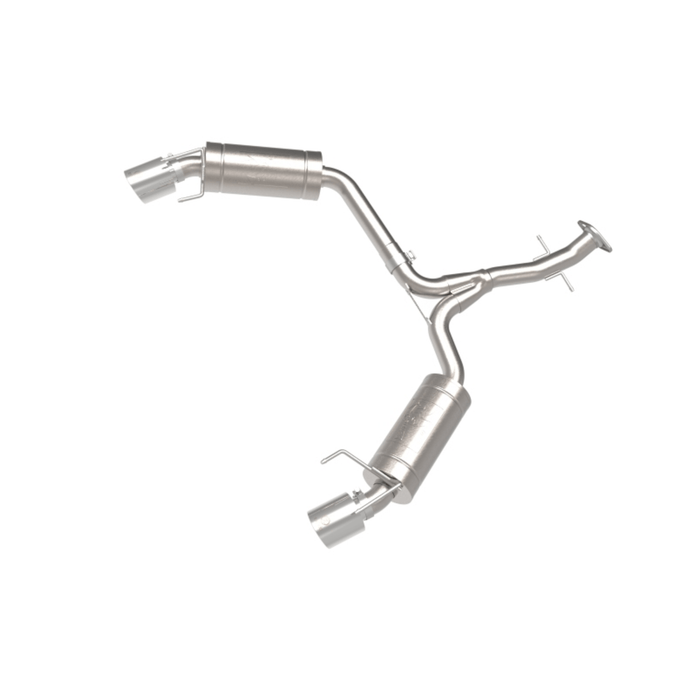 aFe POWER Takeda Axle - Back Exhaust w/ Polished Tips (Lexus IS250/IS350 06 - 13) - Lunaticsco