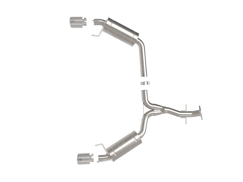 aFe POWER Takeda Axle-Back Exhaust with Polished Tips 06-13 Lexus IS250 / IS350 - LunaticsCo