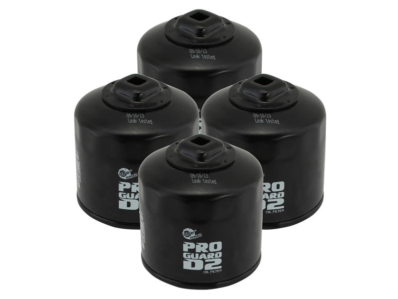 aFe Pro GUARD D2 Oil Filter - 13-17 Scion FR-S & Subaru BRZ 2.0L (4-Pack) - Lunaticsco