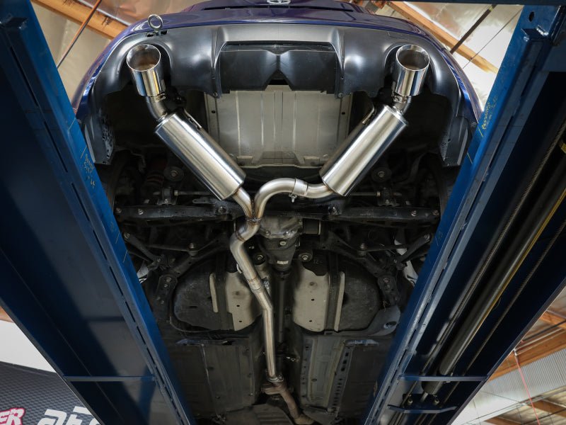aFe Takeda Axle-Back Exhaust - 13-15 Scion FR-S & Subaru BRZ (Carbon Fiber Dual Tips) - Lunaticsco