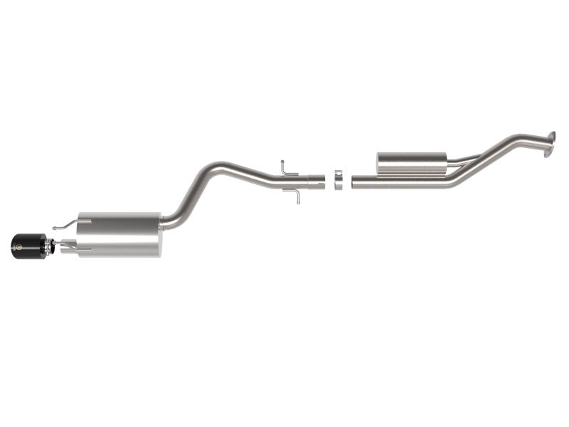 aFe Takeda Cat - Back Exhaust System - Black Tip (Lexus IS300 01 - 05) - Lunaticsco