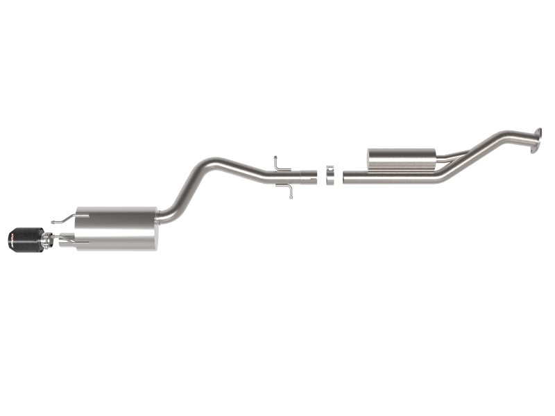 aFe Takeda Cat - Back Exhaust System - Carbon Fiber Tip (Lexus IS300 01 - 05) - Lunaticsco