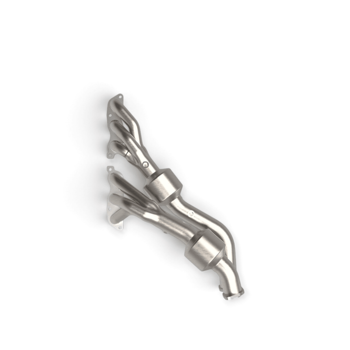 aFe Twisted Stainless Steel Header w/ Cats Lexus IS300 GS300 SC300 Supra 97-05 - LunaticsCo
