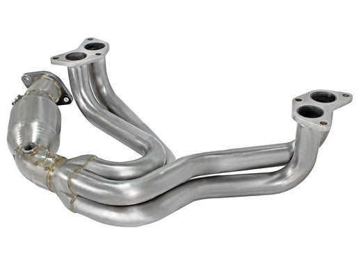 aFe Twisted Steel Long Tube Header w/ Cat - 12-17 Toyota 86, FR-S & BRZ - Lunaticsco