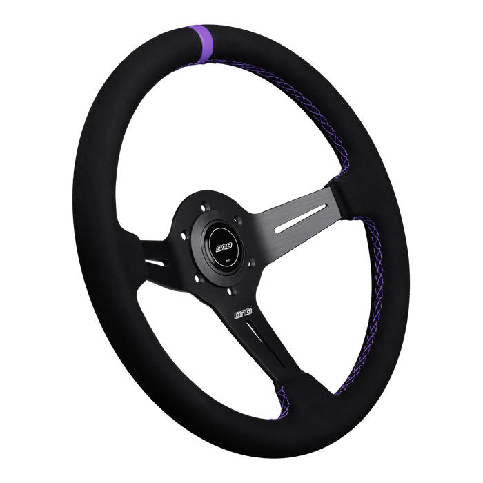 DND Performance Alcantara Steering Wheel 350mm 50mm Deep
