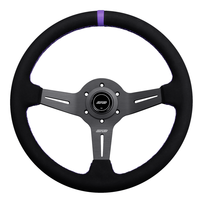DND Performance Alcantara Steering Wheel 350mm 50mm Deep