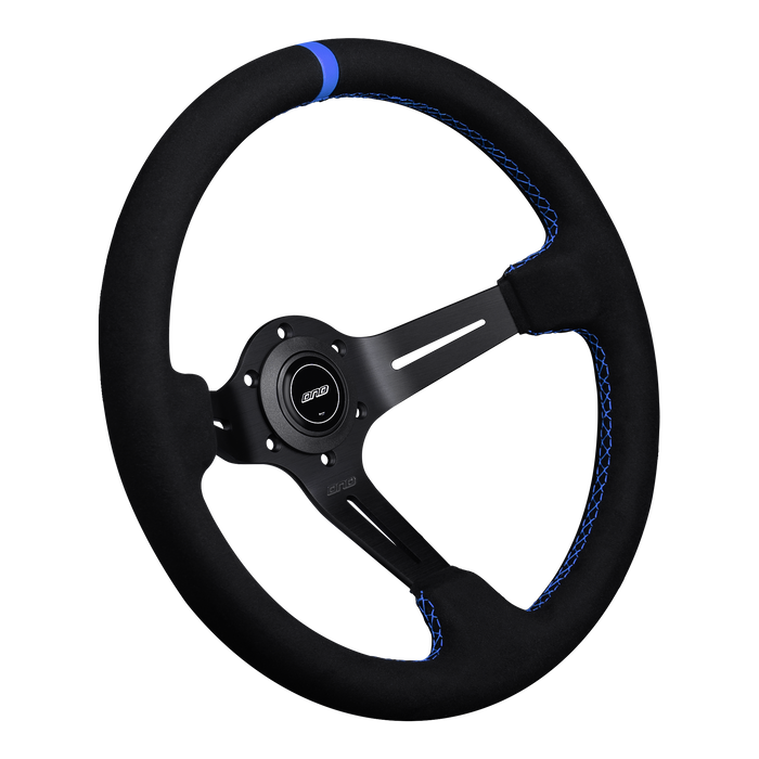 DND Performance Alcantara Steering Wheel 350mm 75mm Deep