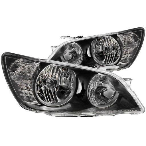ANZO Crystal Headlights Black 01 - 05 Lexus IS300 - Lunaticsco