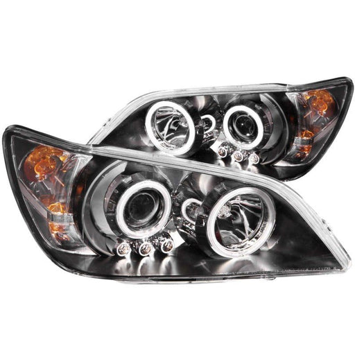 ANZO Projector Headlights w/ Halo Black 01 - 05 Lexus Is300 - Lunaticsco