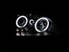 ANZO Projector Headlights w/ Halo Black 01 - 05 Lexus Is300 - Lunaticsco