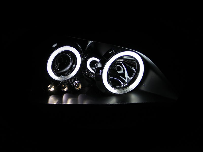 ANZO Projector Headlights w/ Halo Black 01 - 05 Lexus Is300 - Lunaticsco