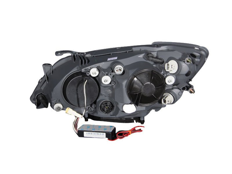 ANZO Projector Headlights w/ Halo Black 01 - 05 Lexus Is300 - Lunaticsco