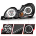 ANZO Projector Headlights w/ Halo Black 98 - 05 Lexus GS300 - Lunaticsco