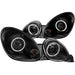 ANZO Projector Headlights w/ Halo Black 98 - 05 Lexus GS300 - Lunaticsco