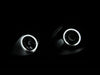ANZO Projector Headlights w/ Halo Black 98 - 05 Lexus GS300 - Lunaticsco