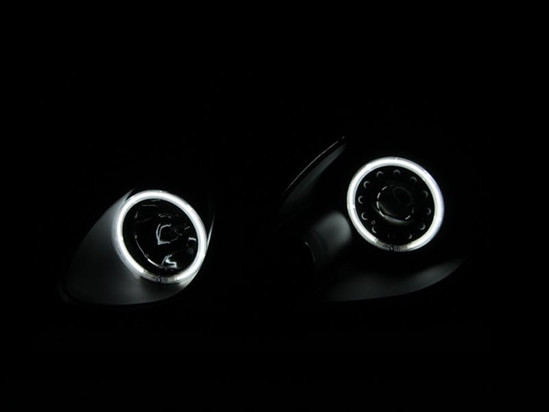 ANZO Projector Headlights w/ Halo Black 98 - 05 Lexus GS300 - Lunaticsco
