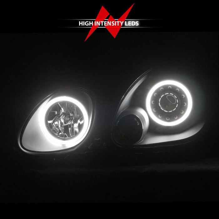 ANZO Projector Headlights w/ Halo Black 98 - 05 Lexus GS300 - Lunaticsco