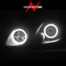 ANZO Projector Headlights w/ Halo Black 98 - 05 Lexus GS300 - Lunaticsco