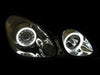 ANZO Projector Headlights w/ Halo Chrome 98 - 05 Lexus GS300 - Lunaticsco