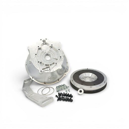 Auto Sports Engineering 1JZ & 2JZ to Nissan 350Z CD009 Billet Bellhousing & Flywheel Combo - Lunaticsco