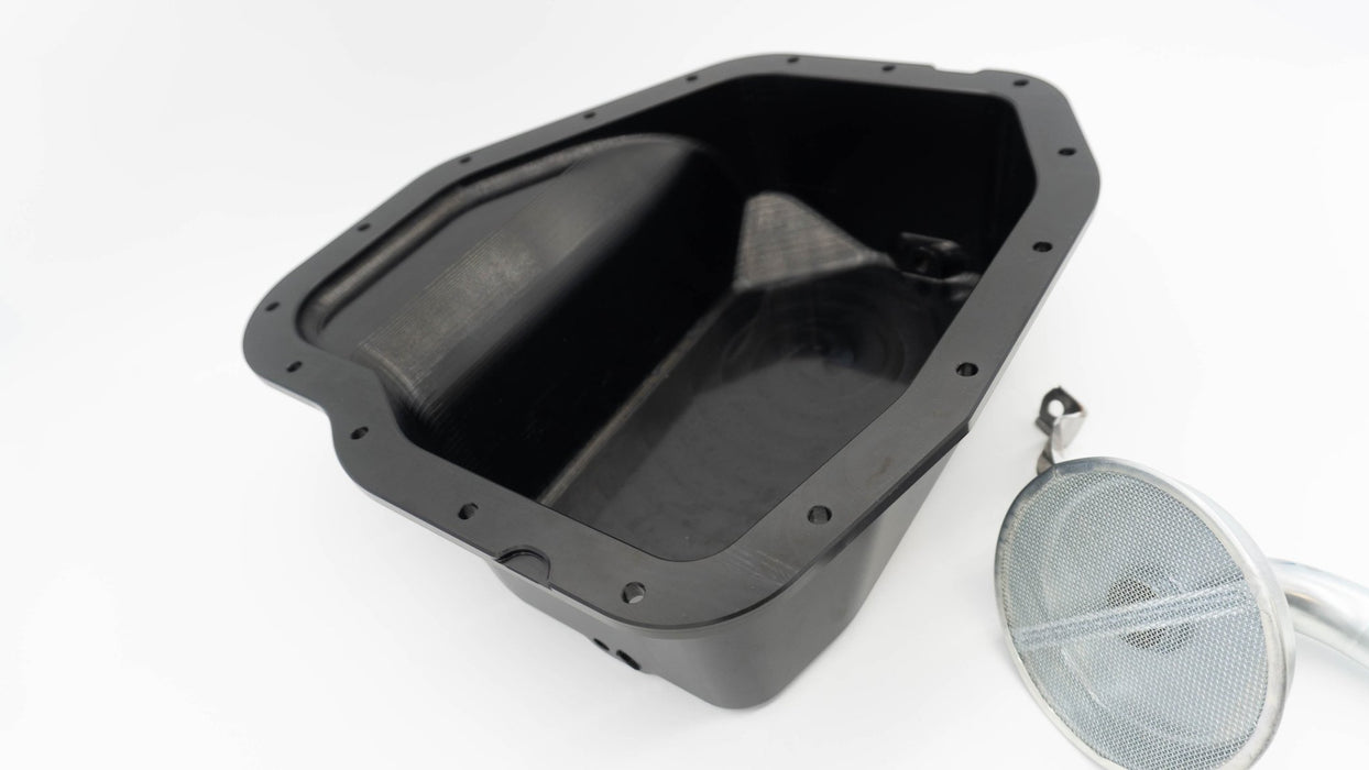 Auto Sports Engineering Billet One Piece Deep Oil Pan 1JZ & 2JZ Rear Sump - Lunaticsco