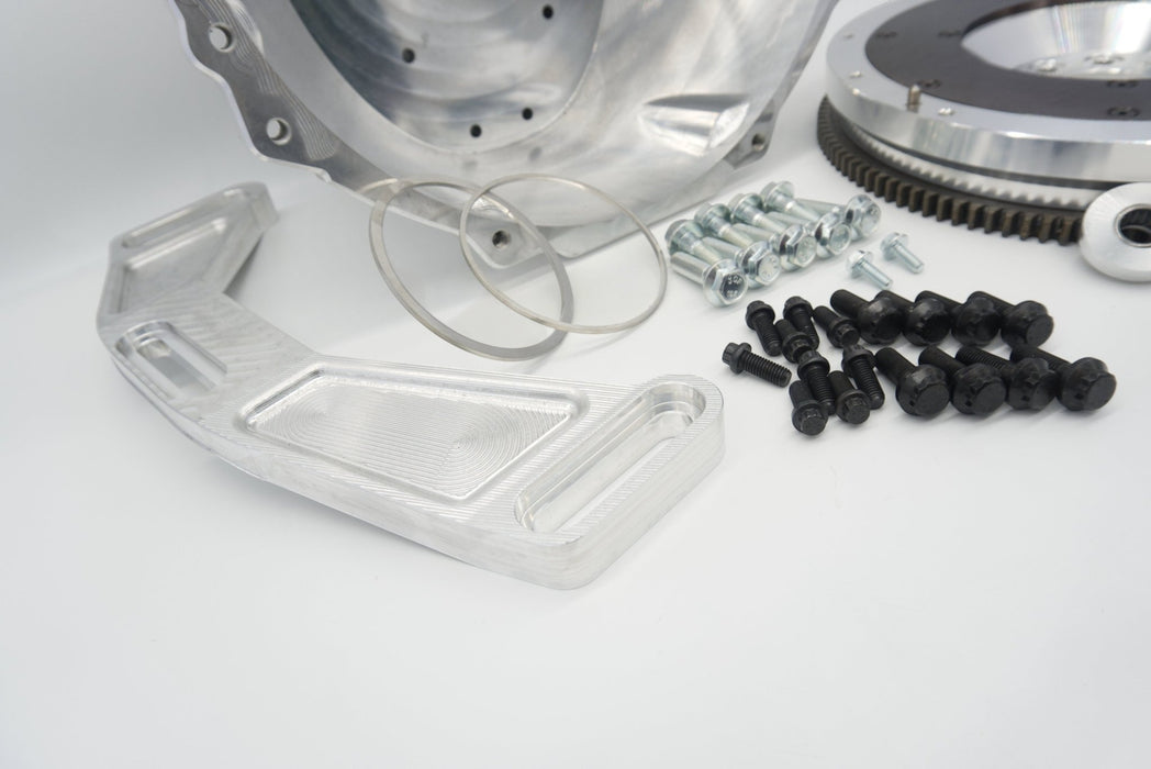 Autosports Engineering 1UZ 2UZ 3UZ TO 350Z CD009 Billet Bell Housing Adapter - Lunaticsco