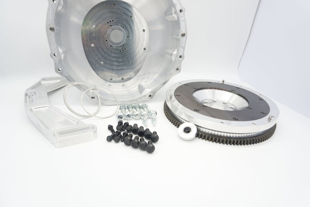 Autosports Engineering 1UZ 2UZ 3UZ TO 350Z CD009 Billet Bell Housing Adapter - Lunaticsco