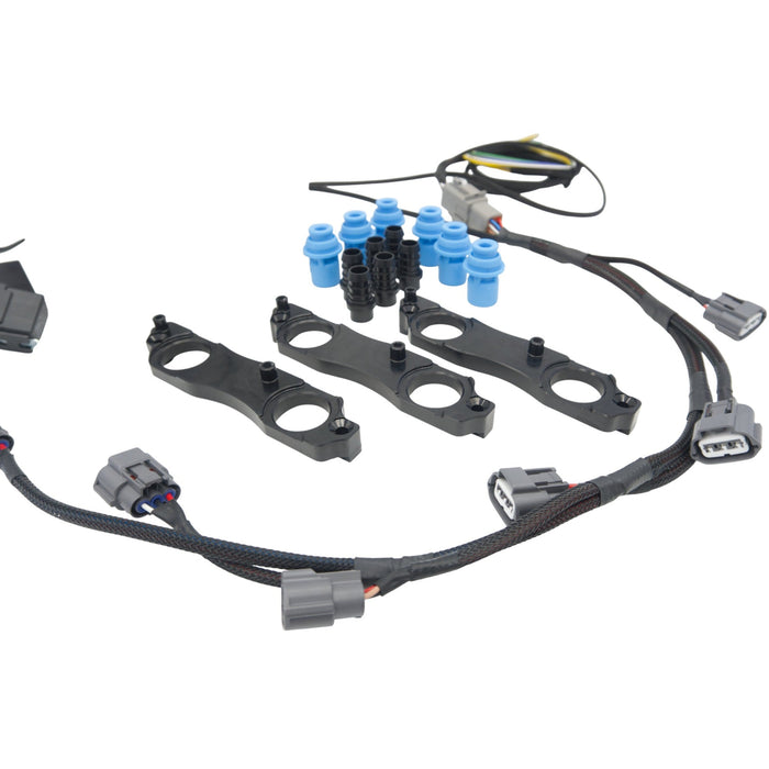 Autosports Engineering 2JZ 1JZ Nissan R35 Coil Brackets BLACK - Lunaticsco