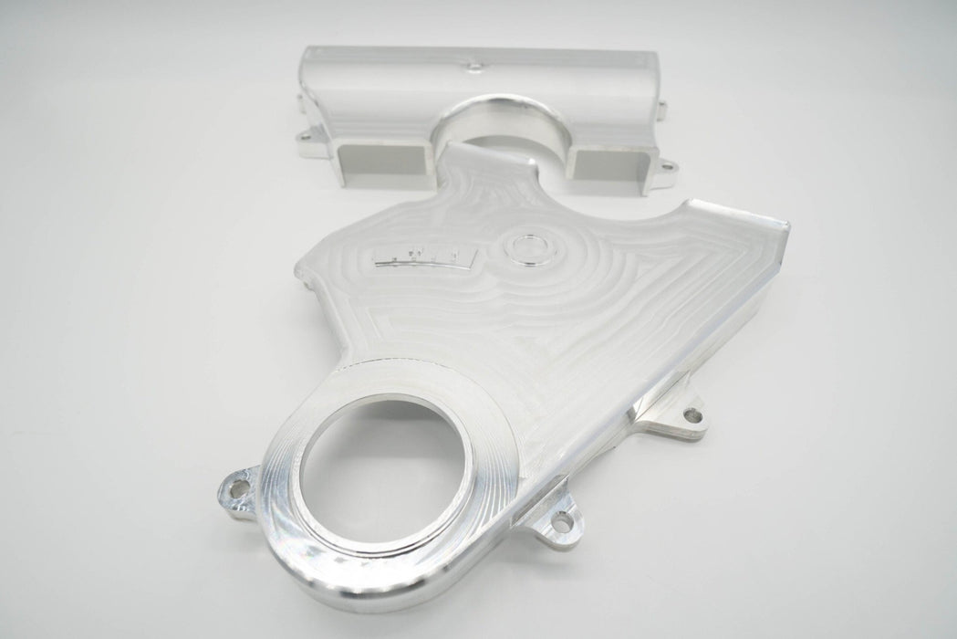 Autosports Engineering 2JZ Non VVTi Billet Timing Belt Covers - Purple - Lunaticsco