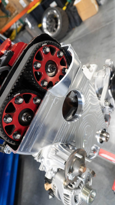 Autosports Engineering 2JZ VVTi Billet Timing Belt Covers - Lunaticsco