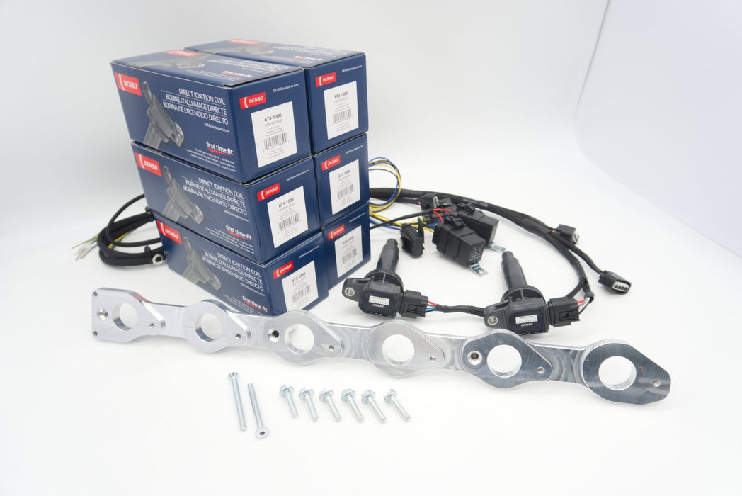 Autosports Engineering 2JZGE 1ZZ 1NZ Smart Coil Brackets One Piece Bracket - Lunaticsco