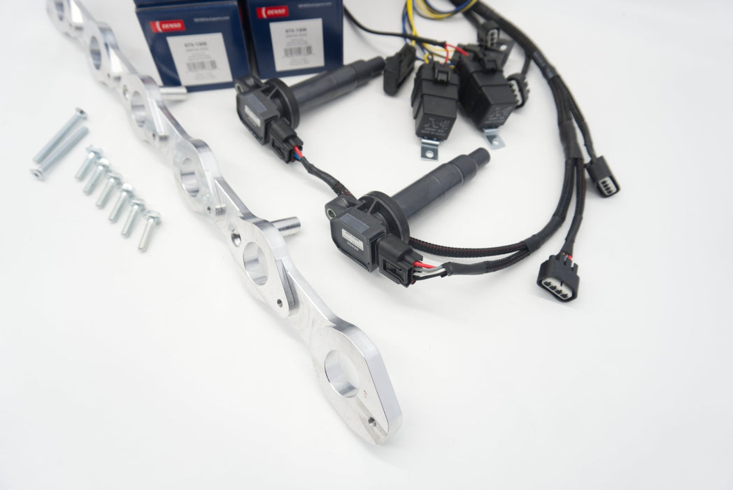 Autosports Engineering 2JZGE 1ZZ 1NZ Smart Coil Brackets One Piece Bracket - Lunaticsco