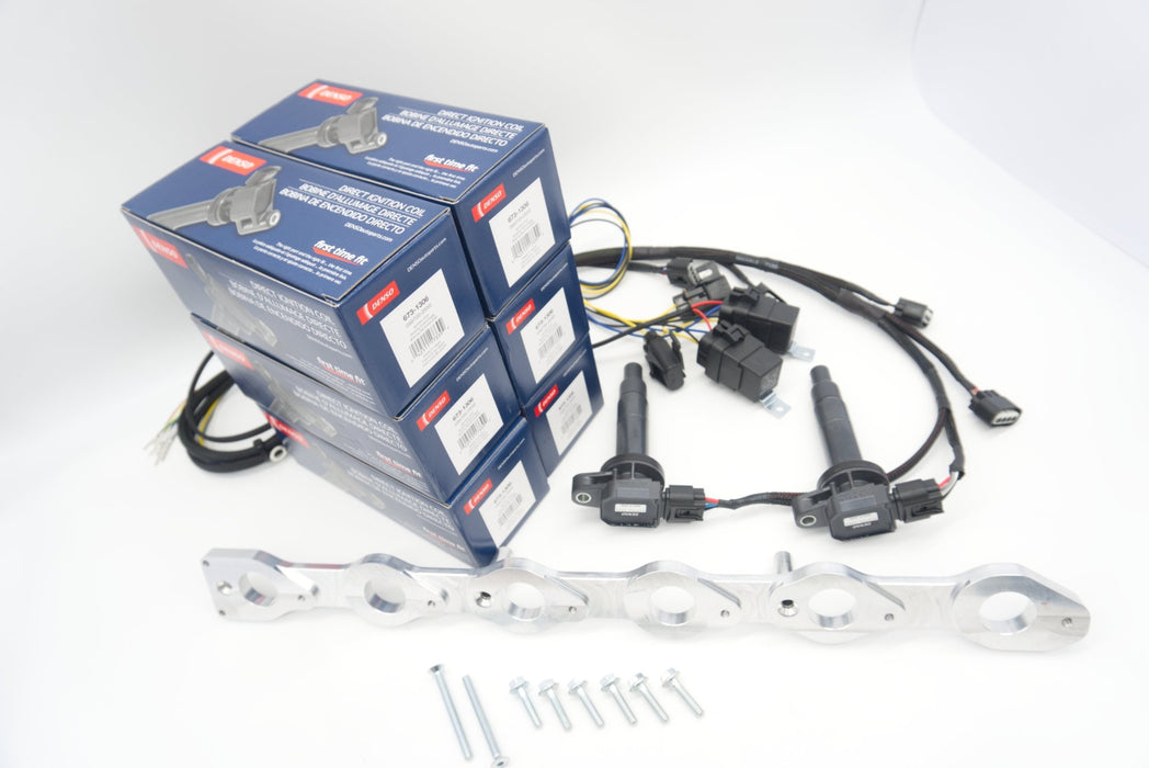 Autosports Engineering 2JZGE 1ZZ 1NZ Smart Coil Brackets One Piece Bracket - Lunaticsco