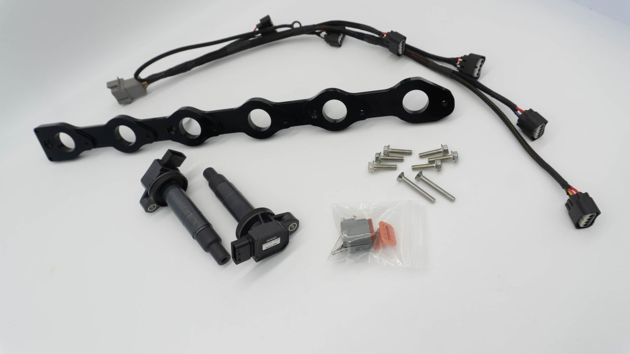 Autosports Engineering 2JZGE 1ZZ 1NZ Smart Coil Brackets One Piece Bracket - Lunaticsco