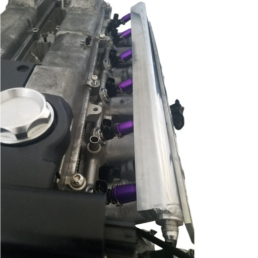 Autosports Engineering 2JZGTE VVTi Billet Fuel Rail Top Feed - Lunaticsco