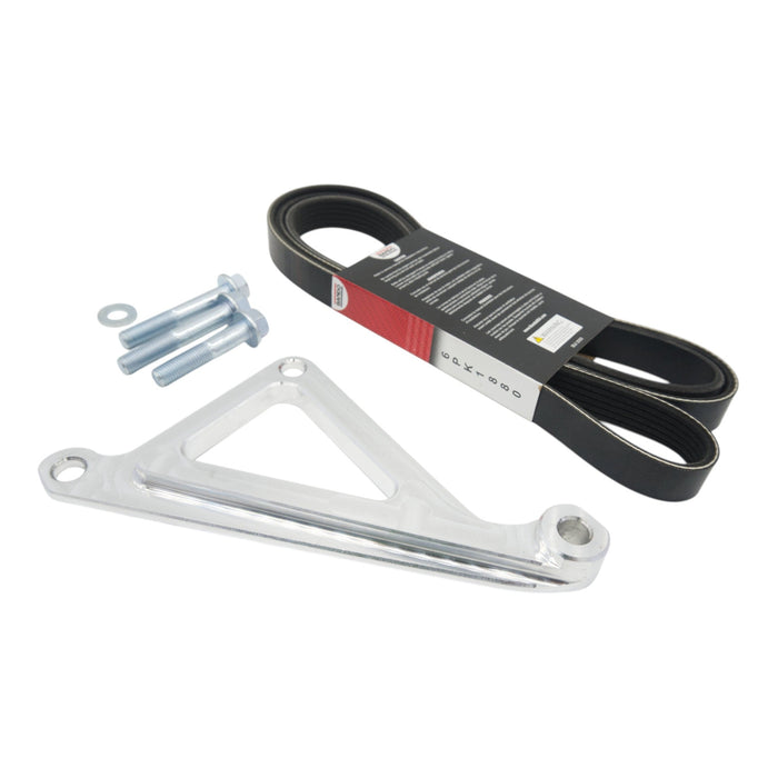 Autosports Engineering Billet 2JZ 1JZ AC Air Conditioning Delete Bracket - Lunaticsco