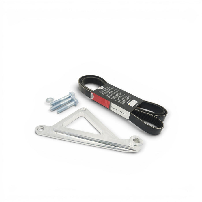 Autosports Engineering Billet 2JZ 1JZ AC Air Conditioning Delete Bracket - Lunaticsco