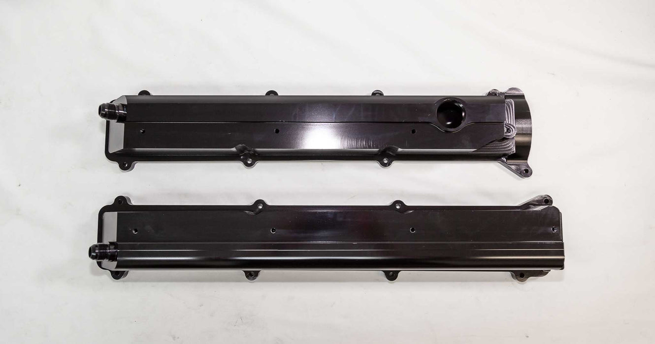 Autosports Engineering Billet 2JZGE Non VVTi Valve Covers - Lunaticsco
