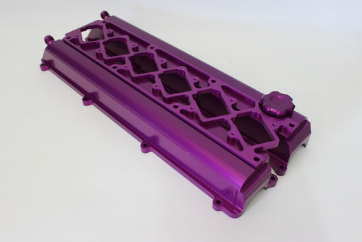 Autosports Engineering Billet 2JZGTE Non VVTi Valve Covers PURPLE - Lunaticsco
