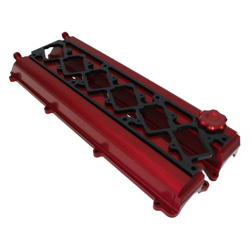 Autosports Engineering Billet 2JZGTE Non VVTi Valve Covers RED - Lunaticsco