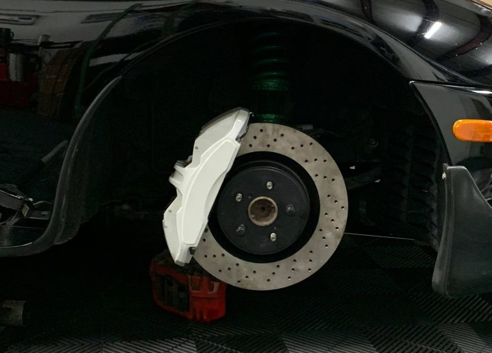 Autosports Engineering Brembo GT350 Caliper Brackets Toyota Supra MKIV MK4 Lexus SC300 SC400 - Lunaticsco