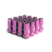 Blox Racing 16pc Purple 12x1.50mm Street Series Forged Extended Lug Nut Set - Lunaticsco