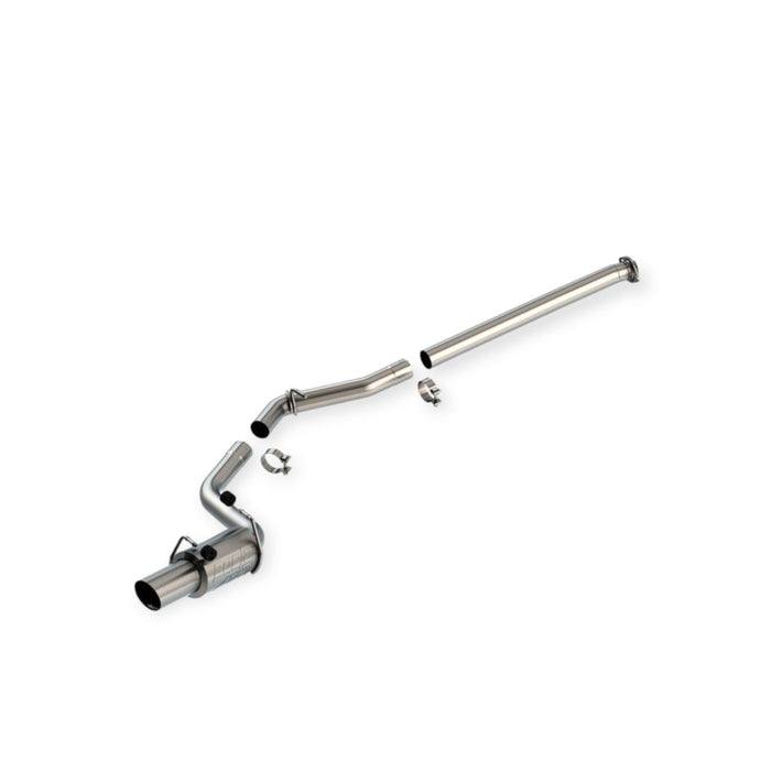 Borla ATAK Catback Exhaust, 4.5in Single Tip for 22-25 Subaru BRZ/Toyota GR86 - Lunaticsco
