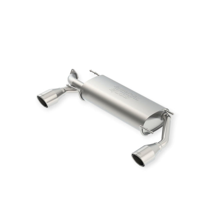 Borla Touring Rear Exhaust Section, Single Split Rear Exit for 13-16 Subaru BRZ/Scion FR-S - Lunaticsco
