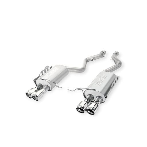 Borla Touring Rear Exhaust Section, Single Split Rear Exit for 13-16 Subaru BRZ/Scion FR-S - Lunaticsco