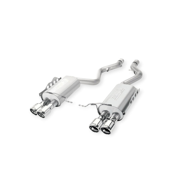 Borla Touring Rear Exhaust Section, Single Split Rear Exit for 13-16 Subaru BRZ/Scion FR-S - Lunaticsco